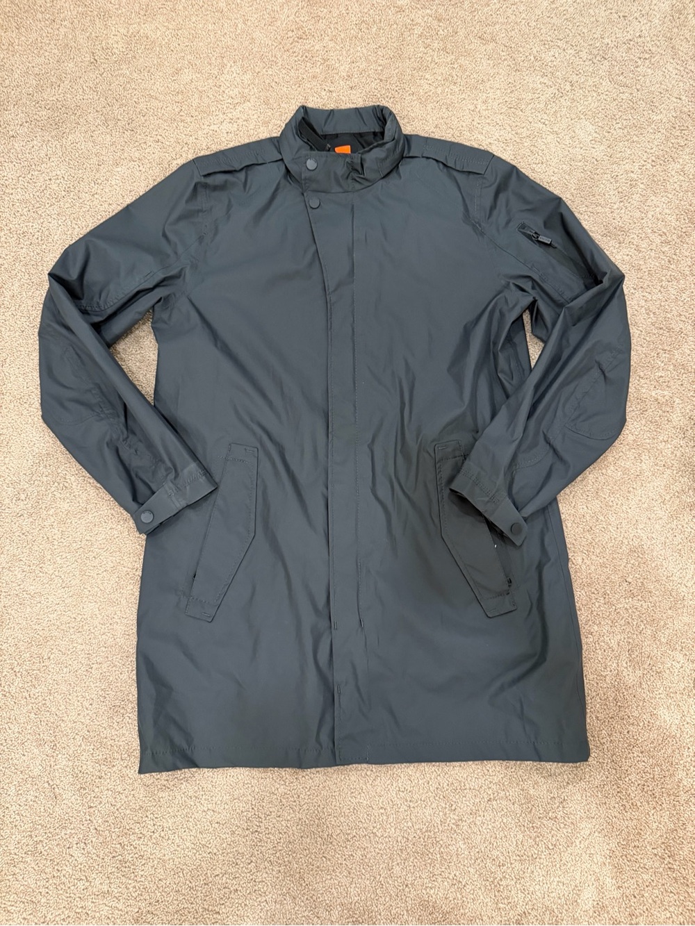 Men's G-LAB Long Trench Coat - Classic Lightweight Outerwear